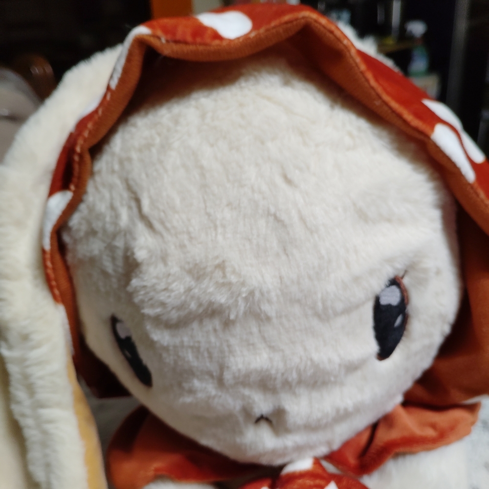 Bunny Mushroom Plush Backpack - Picture 9 of 10
